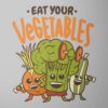Koszulka Męska "Eat Your Vegetables": Wegetarianie