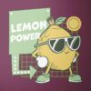 Męska Koszulka "Lemon Power": Oszałamiająca Energia Cytryny
