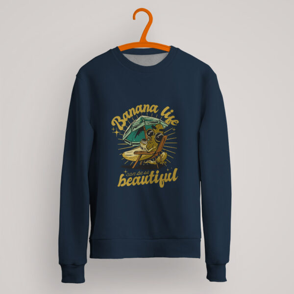 Bluza Męska "Banana Life" z Uroczym Nadrukiem