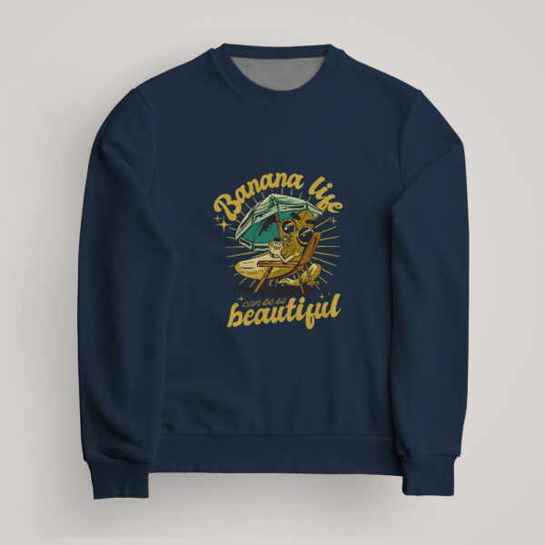 Bluza Męska "Banana Life" z Uroczym Nadrukiem