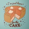 Bluza Damska z Kapturem "I'm Just Here for the Cake"