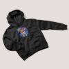 KIDS dabbing-pineapple-hoodie BLACK 02 Bluza Dziecięca z Kapturem i Kieszenią "Ananas Vibes"