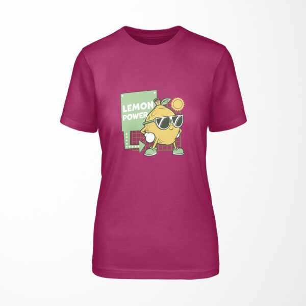 T-shirt damski w letnich klimatach: Cytryna & LEMON POWER!